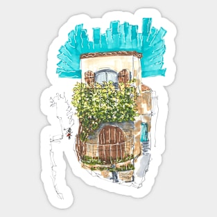 Provence sketch Sticker